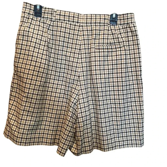 Talbots plaid flannel short - Picture 2 of 6